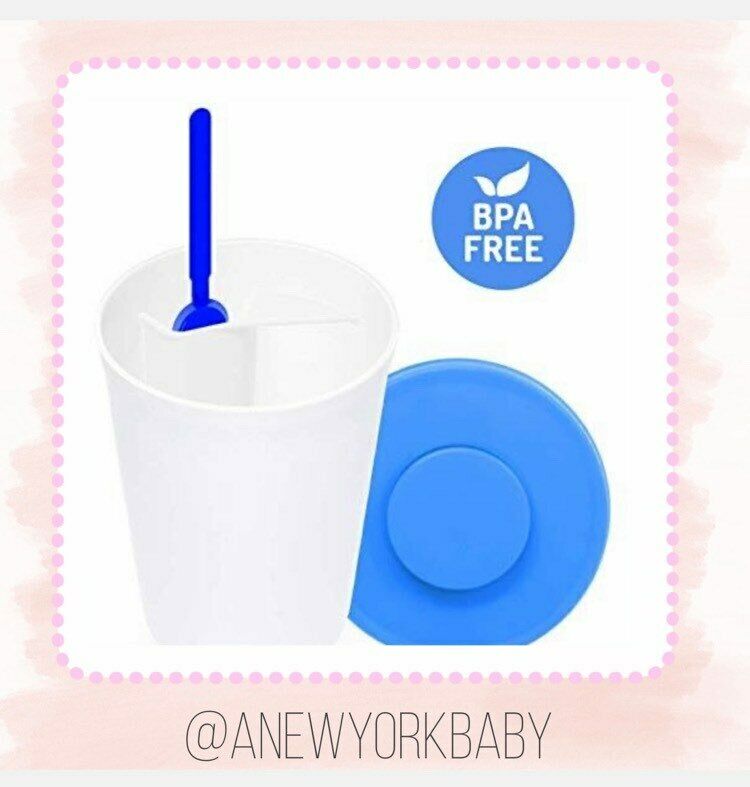 Powder Nest Baby Formula Storage Container- Blue